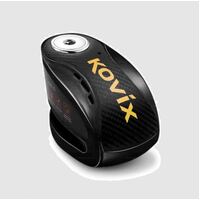 Kovix Alarm Disc Lock KNX-6 Black With Reminder Cable & Mount