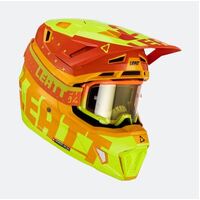 Leatt 2023 Moto 7.5 V23 Motorcycle Helmet Kit - Citrus