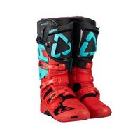 Leatt 2023 4.5 Fuel Motorcycle Boots -  Red/Black/Blue