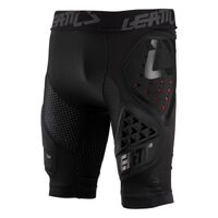 Leatt 3DF 3.0 Impact Motorcycle Shorts - Black