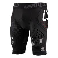 Leatt 3DF 4.0 Impact Motorcycle Shorts - Black