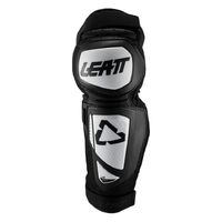 Leatt 3.0 EXT Motocross Knee & Shin Guards - Black/White