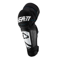 Leatt 3DF Hybrid EXT Motocross Knee & Shin Guards - White/Black