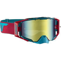 Leatt Velocity 6.5 Bulletproff MX Goggles - Iriz Red/Teal Bronz