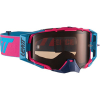 Leatt Velocity 6.5 Bulletproff MX Goggles - Pink/Cyan