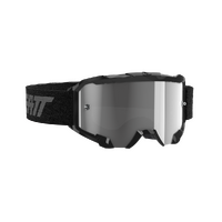Leatt 2022 Velocity 4.5 Motorcycle Goggles - Black/Light Grey 58% 