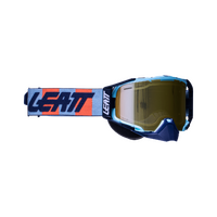 Leatt 2022 Velocity 6.5 Iriz Motorcycle Goggles - Ice/Bronze UC 68% Lens