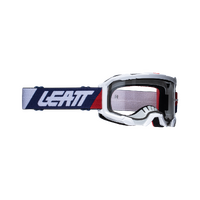 Leatt 2022 Velocity 4.5 Motorcycle Goggles - Royal/Clear Lens 83%