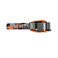 Leatt 2023 Velocity 6.5 Roll-Off Goggles Orange Clear 83% Lens