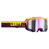 Leatt 2023 Velocity 4.5 Iriz Motorcycle Goggle - Purple/Yellow Purple 78%