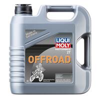 Liqui Moly 2T Semi-Syn Offroad 3066 Motorbike Oil - 4L 