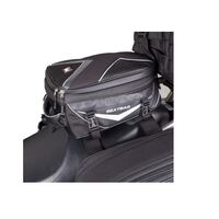 Motodry Platinum Expandable Seat-Rear Bag Black - 27L 