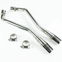 Lextek Stainless Steel Link Pipes for Yamaha XT660 RX - 2004-2016
