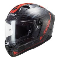 LS2 FF805 Thunder C Sputnik Motorcycle Helmet Gloss Metal Red X-Small