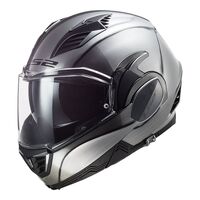 LS2 FF900 Valiant II Jeans Motorcycle Helmet - Titanium