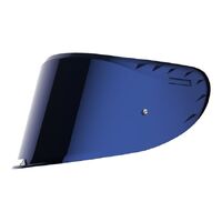 LS2 FF327 Challenger Motorcycle Helmet Visor Iridium Blue (Pinlock)