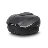 Shad SH58X Motorcycle Top Case (Expendable) Black/Carbon - 58L