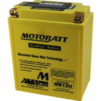 Motobatt MB12U Quadflex 12V Motorcycle Battery 4