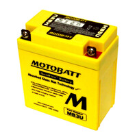 Motobatt MB3U Quadflex 12V Motorcycle Motorcycle Battery 10