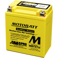 MBTX7U Motobatt Quadflex 12V Motorcycle Battery