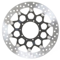 New Whites Brake Rotor Floating Type Honda VFR1200F 2010-2015