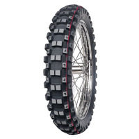 Mitas C28 Terracross Medium Hard Red Stripe Motocross Tyre Rear - 100/90-19 57M