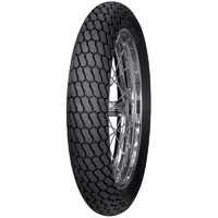 Mitas H18 Flat Track Green Stripe NHS Motocross Tyre Front Or Rear - 130/80-19 TT