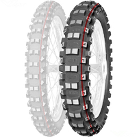 Mitas Terraforce MX Sand-Mud Red Stripe Motocross Tyre Rear - 100/90-19 57M