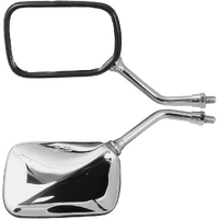 MCS Motorcycle Rectangular Cruiser Mirror L/H Chrome