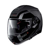 Nolan N-1005 Consistency 19 Motorcycle Helmet - Flat Grey/Black Small