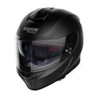 Nolan N80-8 Classic N-Com 10 Motorcycle Helmet - Flat Black 10 Medium