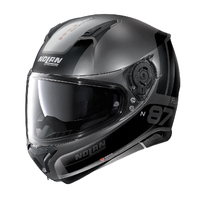 Nolan N-87 Plus Flat Motorcycle Helmet  - Flat Grey/Black