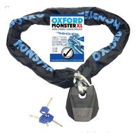 Oxford Monster XL Chain and Padlock 1.5M