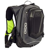 Ogio Razor Motorcycle Backpack 12L  - Black/Grey/Hi-Viz