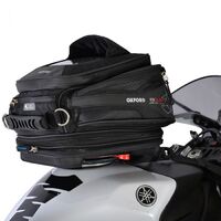 Oxford Q15R Magnetic Motorcycle Tank Bag - Black