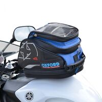 Oxford X4 Quick Release Motorcycle Tank Bag 4L - Blue