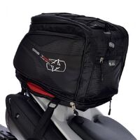 Oxford T25R Motorcycle Tailbag/Helmet Carrier Black