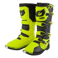 O'Neal Adult Rider Pro Motorcycle Boots - Neon Yellow/Black