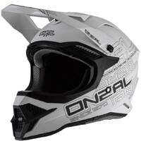 O'Neal 2021 Adult 3 SRS Flat 2.0 Motorcycle Helmet - White