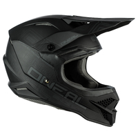 O'Neal 2023 3 SRS Solid V.23 Motorcycle Helmet - Flat Black