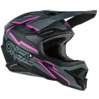 Oneal 3SRS Voltage V.23 Motorcycle Helmet - Black/Pink  X-Large