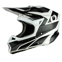 O'Neal 2022 Adult 10 SRS Compact Motorcycle Helmet  - Black/White