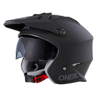 Oneal 24 Volt  Solid V.24 Motorcycle Helmet  - Black 