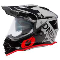 O'Neal 2023 Sierra II R V.23 Motorcycle Helmet - Black/Grey/Red