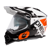 O'Neal 2023 Sierra II R V.23 Motorcycle Helmet - Black/Orange