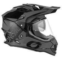 Oneal 24 Sierra  R V.23 Motorcycle Helmet  - Black/Grey Small