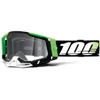 100% Racecraft 2 Kalkuta Motorcycle Goggle - Clear Lens