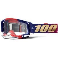 100% Racecraft 2 United Off Road Motorcycle Goggle - Clear Lens