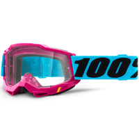 100% Accuri 2 Clear Lens Off Road Motorcycle Goggle - Lefleur 
