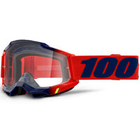 100% Accuri 2 Clear Lens Off Road Motorcycle Goggle - Kearny